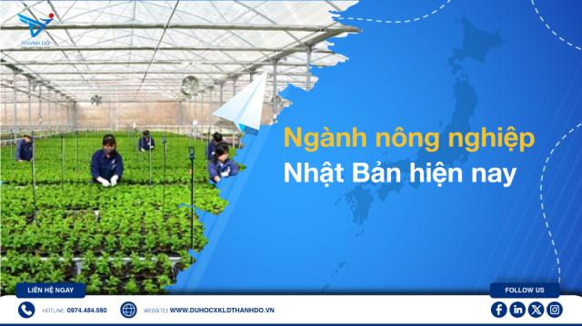 Ngành nông nghiệp Nhật Bản hiện nay